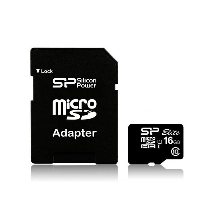 مموری MicroSD SILICON POWER ELITE 16GB -C10